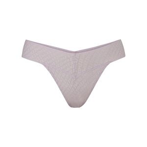 SKIMS Logo Thong Size XL Brand Stretch Mica Kardashian Mesh Panties  Underwear